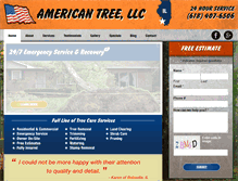 Tablet Screenshot of americantreedoctor.com